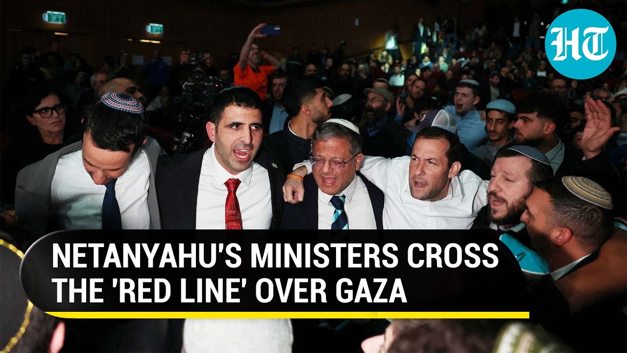 Israel's Far Right Ministers Dance & Warn Palestinians To Leave Gaza, Tell Settlers To Return