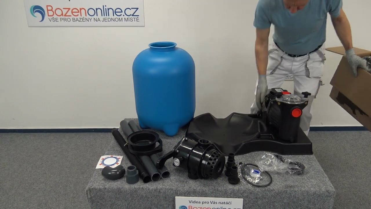 Písková filtrace Trend Blue s čerpadlem Preva