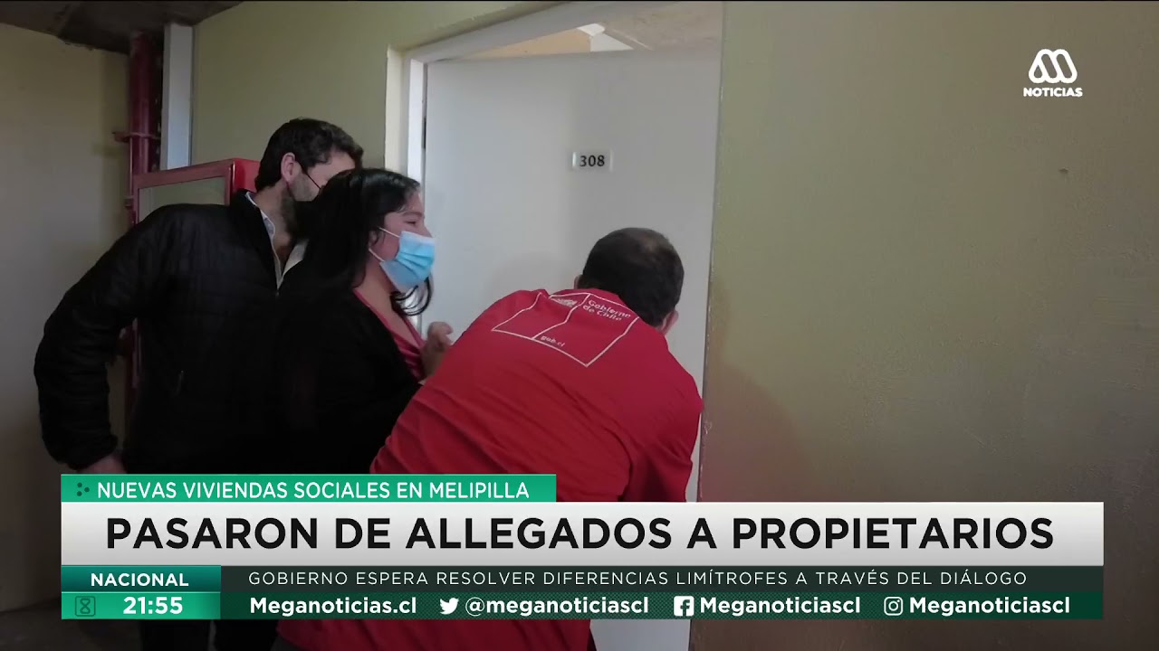 Viviendas sociales en Melipilla: Pasaron de allegados a propietarios