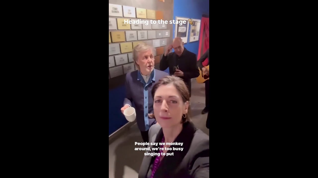 Mary McCartney takes over Paul's Instagram ! (1/2) | O2 Arena, London - December 18th 2024
