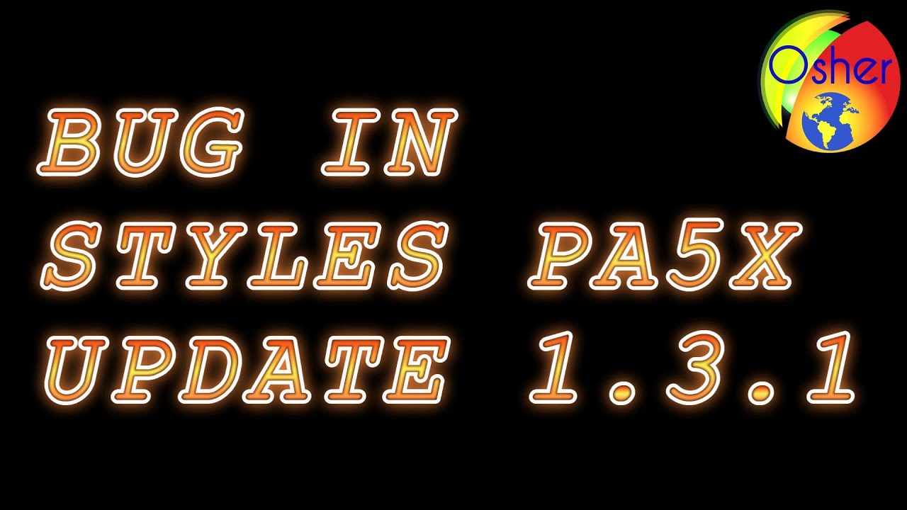 KORG PA5X TUTORIAL- HOW TO FIX A BUG IN STYLES IN INTRO 1  IN UPDATE 1 3 1