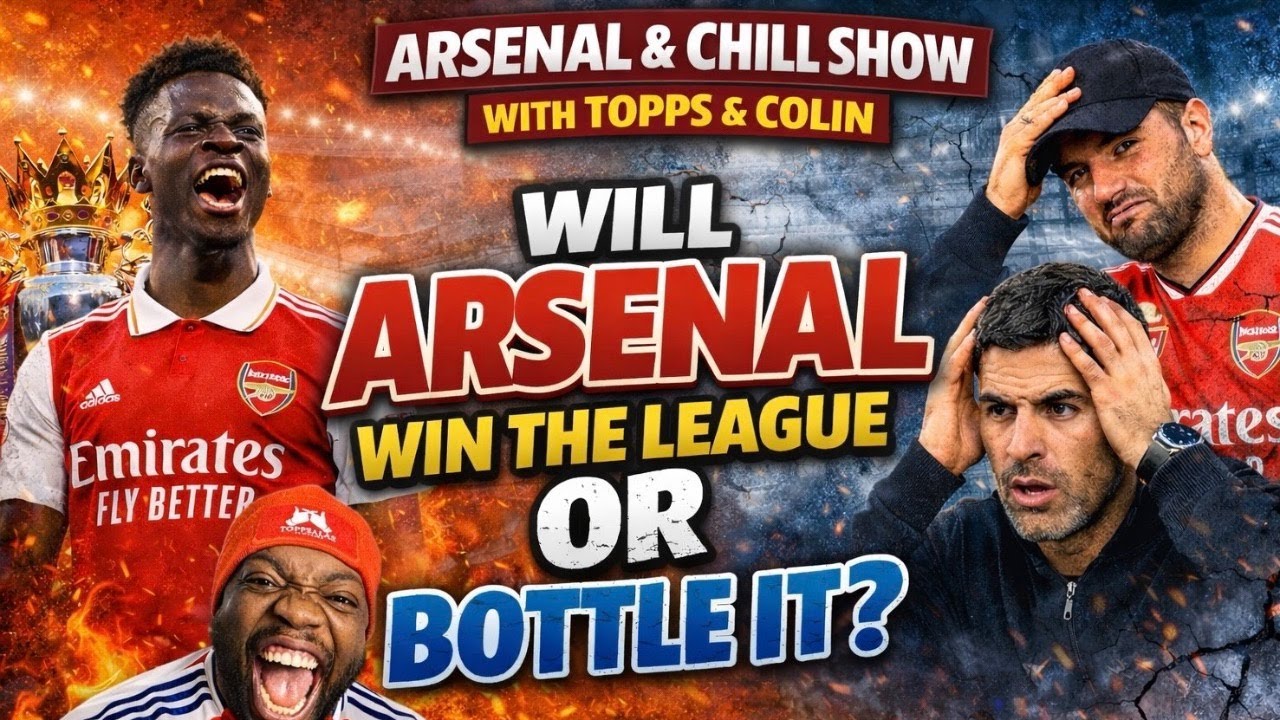 Will Arsenal Win the League or Bottle It? 🔴 Arsenal & Chill Show Debate @MUTCHARSENAL