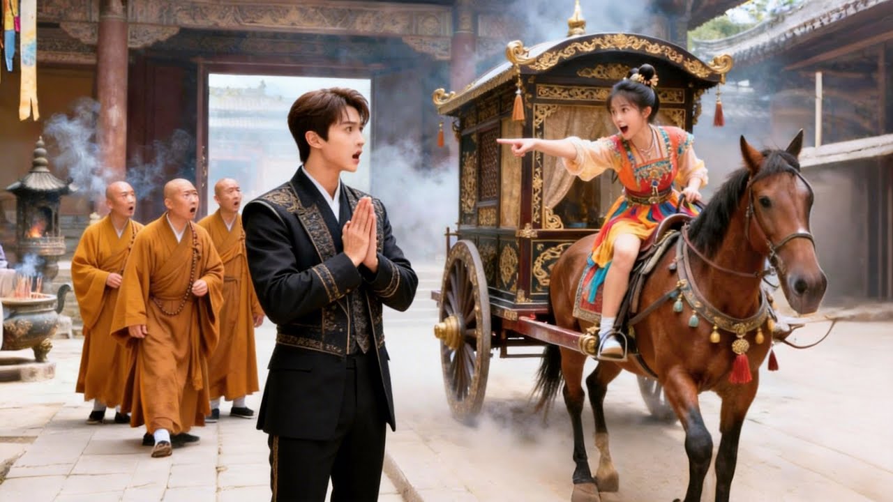 Prince allergic to women seeks peace in the monastery, yet the general's daughter demands: Be mine!
