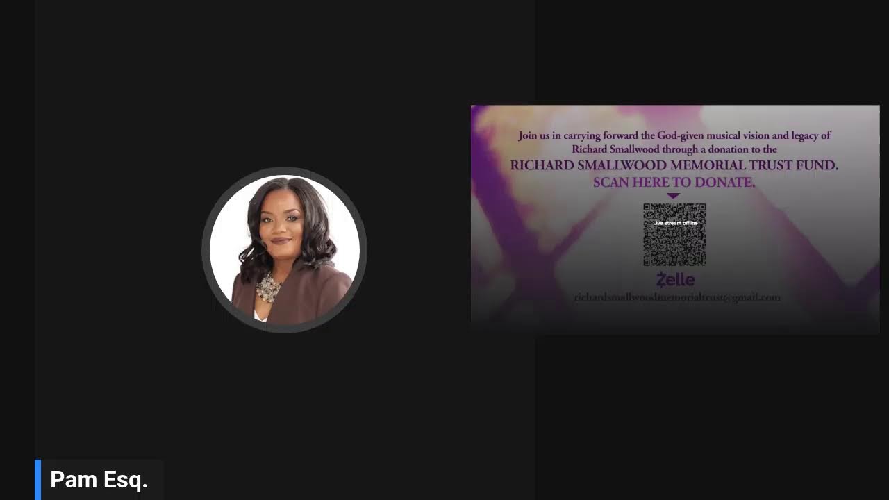 Richard Smallwood Celebration of Life| Eulogy 