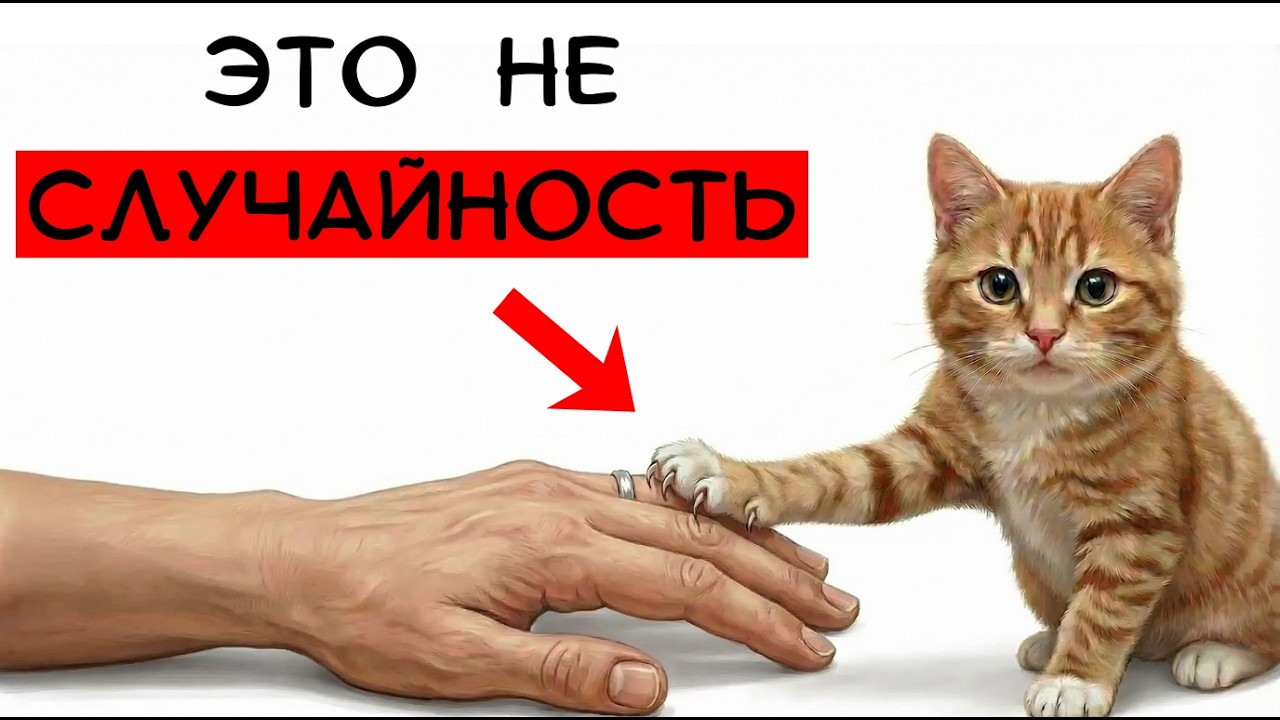 Кошка кладёт лапу рядом с вами? Окситоцин объясняет всё