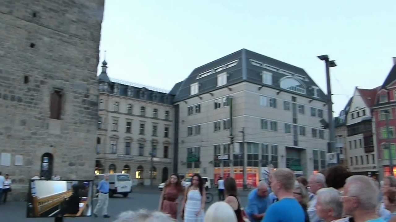 Konzert auf dem Carillon des Roten Turm zu Halle (Saale) 2/7