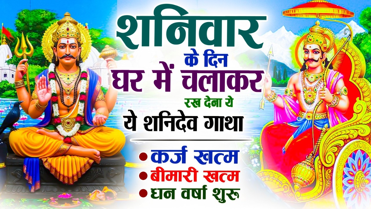 शनिवार के दिन घर में चलाकर रख देना ये ये शनिदेव गाथा !! Sanidev Gatha #bhajan ~ 2026