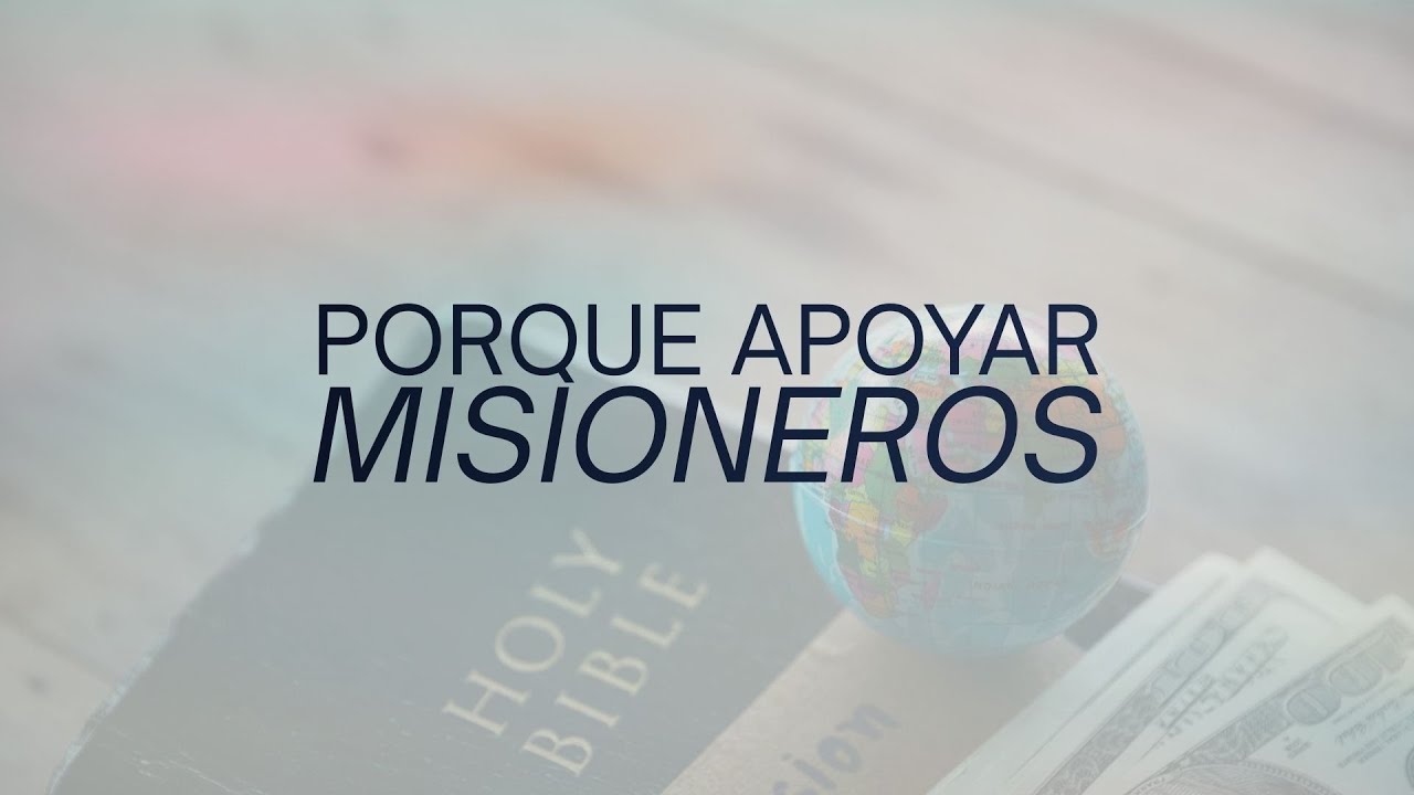 Gilbert Fernandez: Porque apoyar misioneros