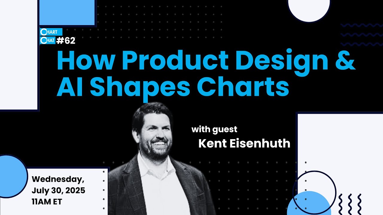 Chart Chat 62: How Product Design and AI Shape Charts with Kent Eisenhuth