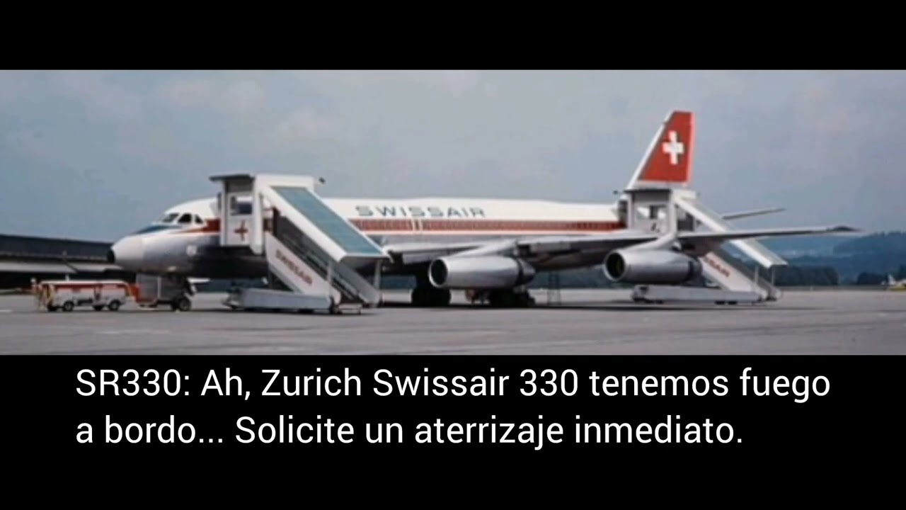 Vuelo 316 de Swissair = CVR - Sub Español.