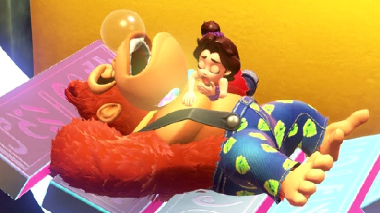 Pauline's Hidden Dialogue with DK While He Sleeps - Donkey Kong Bananza