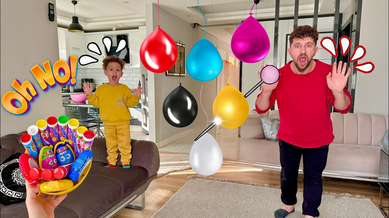 KUZEY BU BALONLAR NEREDEN GELDİ !! SİHİRLİ OLABİLİR !!