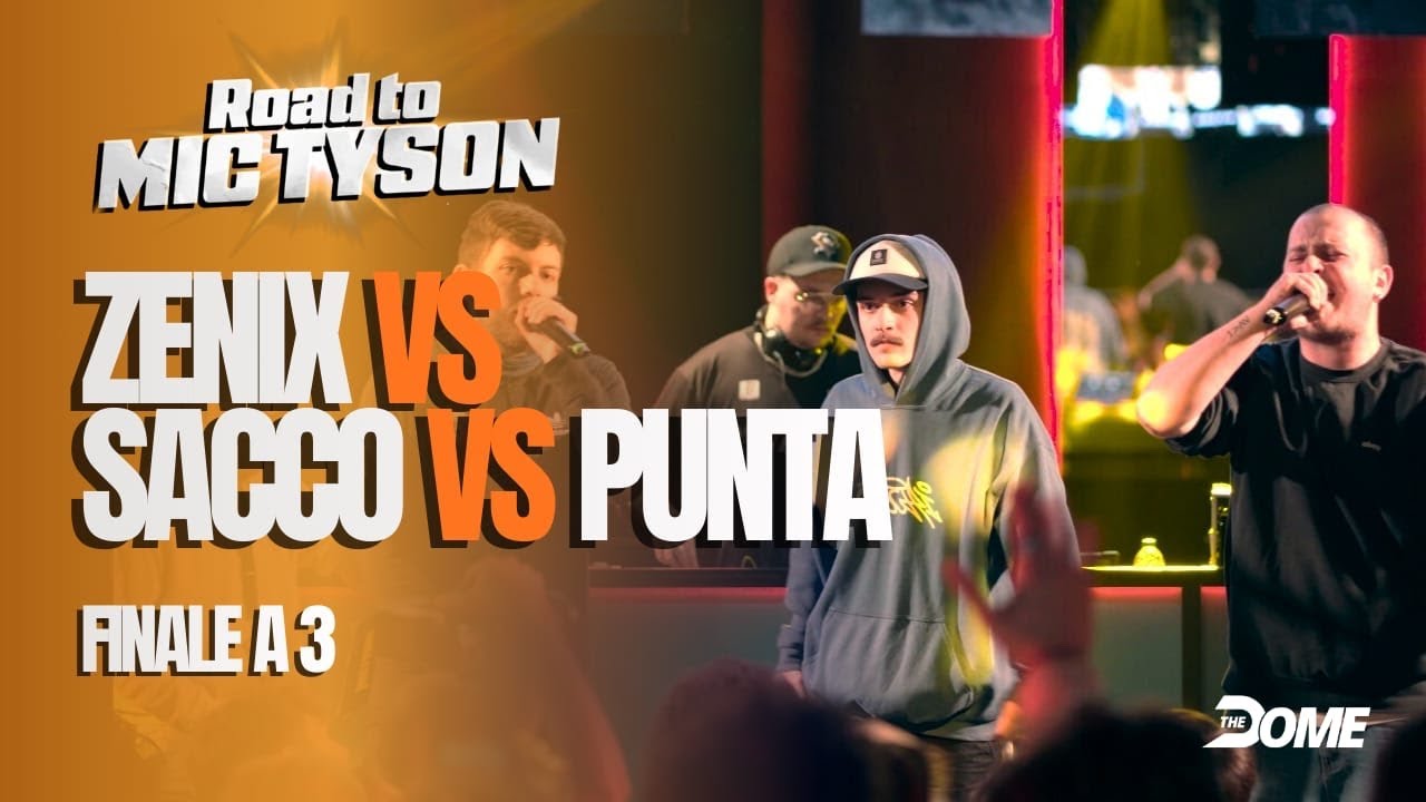 SACCO vs PUNTA vs ZENIX - FINALE - ROAD TO MIC TYSON 5 - Rap Freestyle Battle