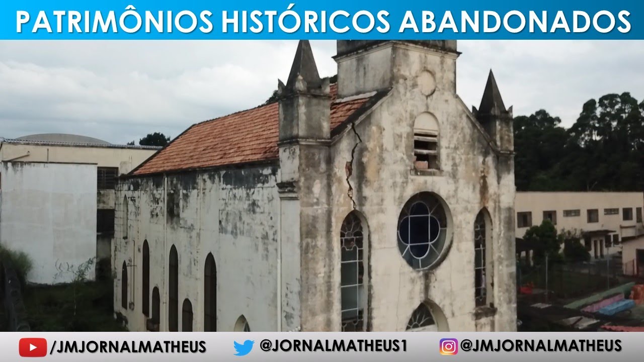 JM 5 ANOS: PATRIMÔNIOS HISTÓRICOS DE CONTAGEM EM ESTADO DE ABANDONO