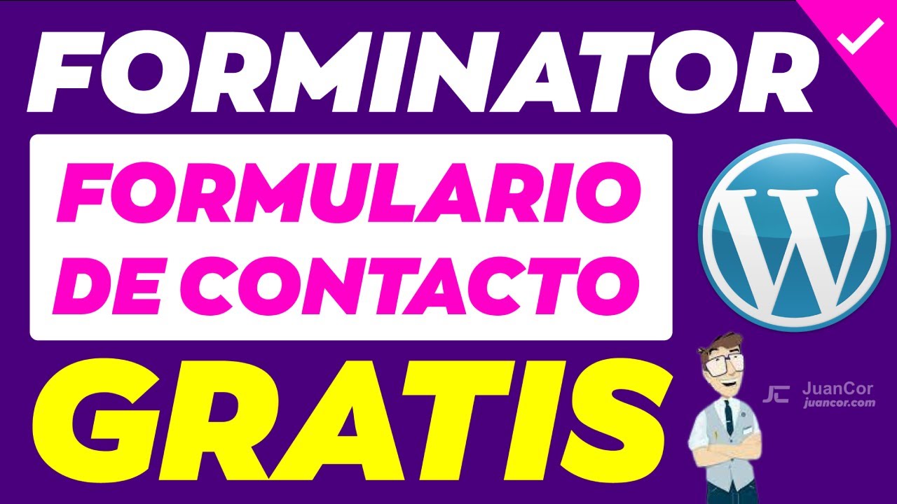 Forminator Mejor Plugin Formulario de Contacto Wordpress Tutorial Paso a Paso [NUEVO 2022]
