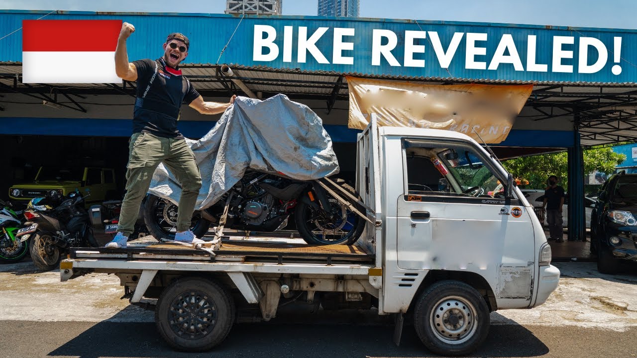 I Bought a NEW MOTORCYCLE in Jakarta Indonesia