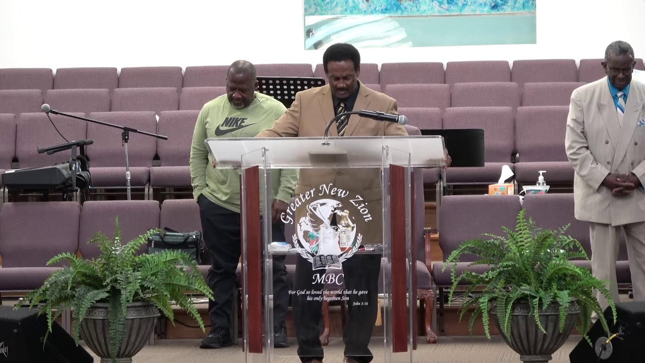 GNZMBC Pastor Donald W. Anderson Sr. 