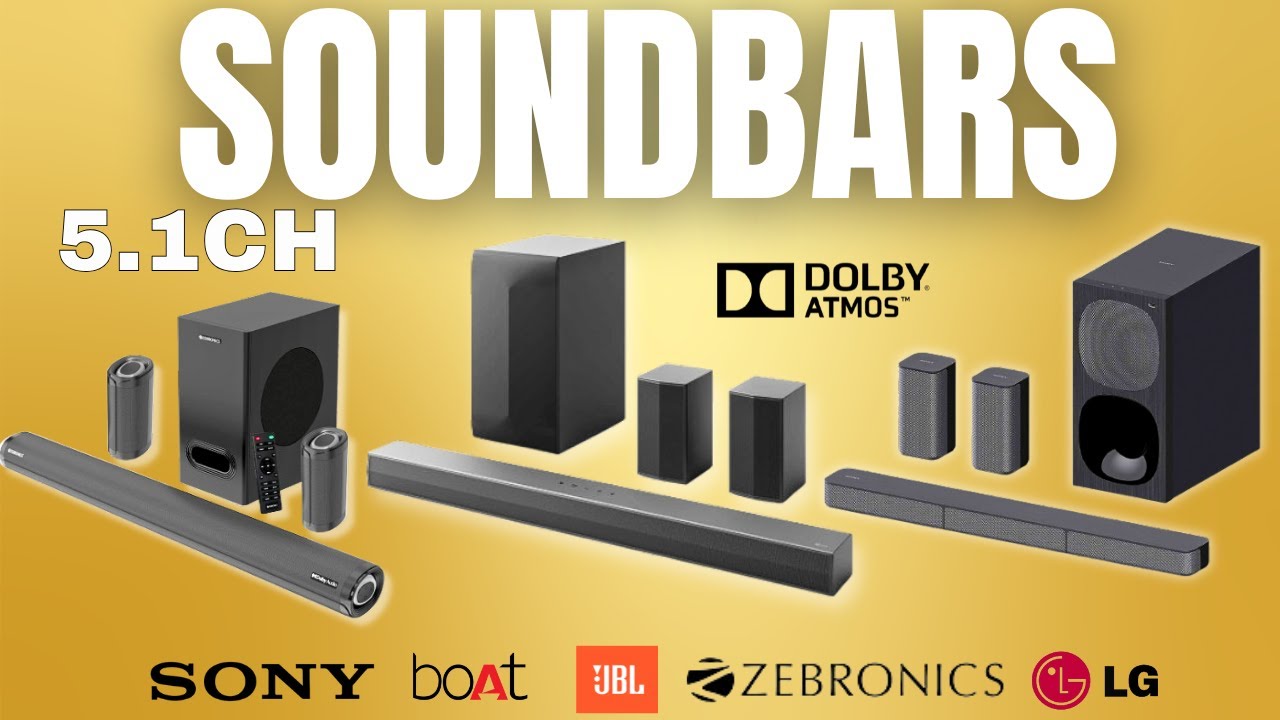 Best Soundbar Under 10000 - 20000 (2026) | Top 5 Best 5.1 Channel Soundbar in India 2026