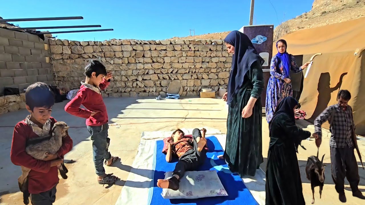 Hard night of Muhammad's family! Hamid Reza is in pain and a kid is left alone in the mountains