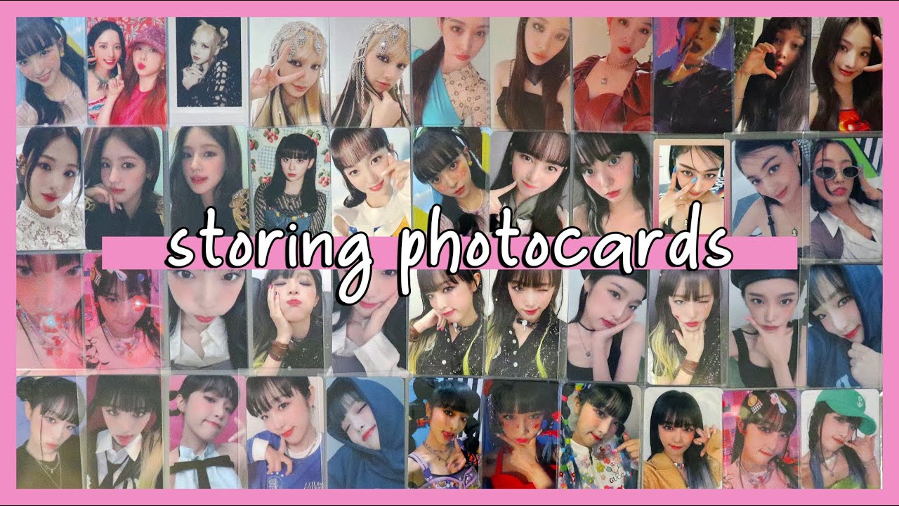storing photocards in my binders #44 ☆ downsizing on yena pobs