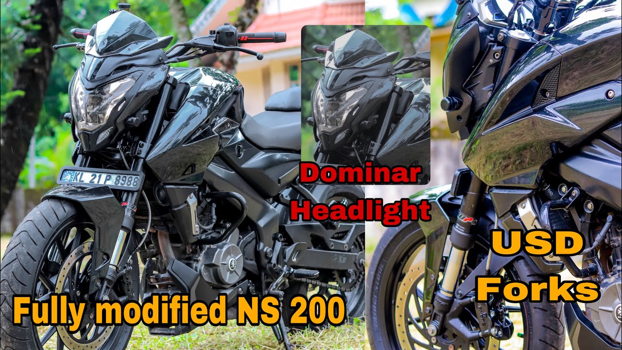 Fully modified NS 200 ||തീ സാധനം 🔥💥