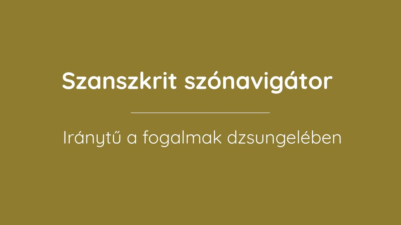 Ácsárja (ācārya) = tanító [Szanszkrit szónavigátor 4. rész]
