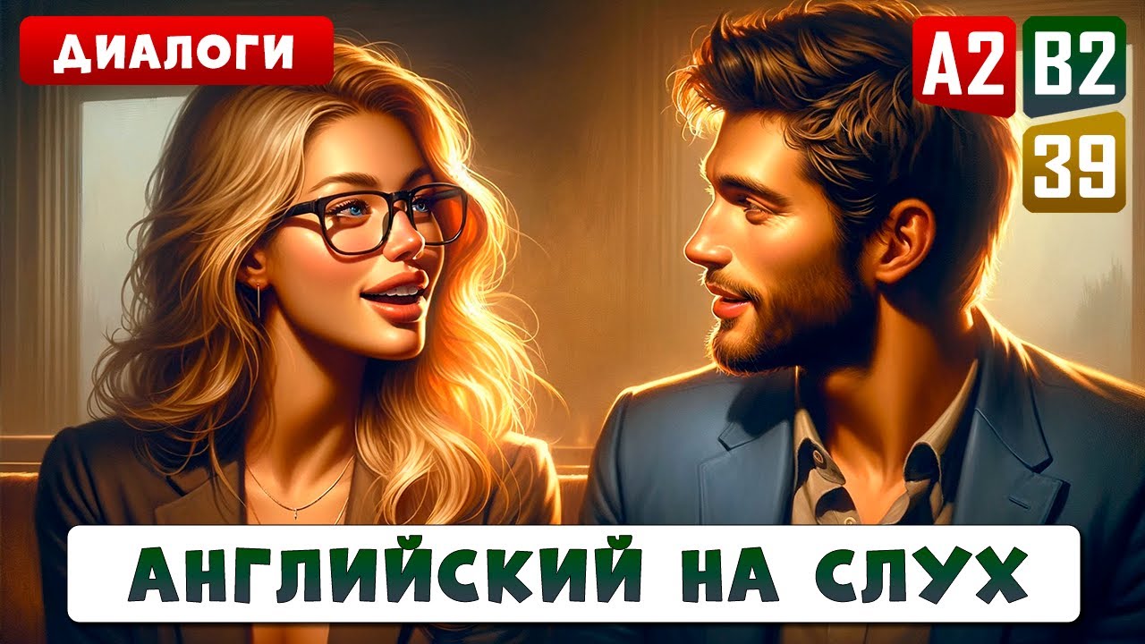 35 АНГЛИЙСКИХ ДИАЛОГОВ, два уровня сложности | Начни говорить на английском