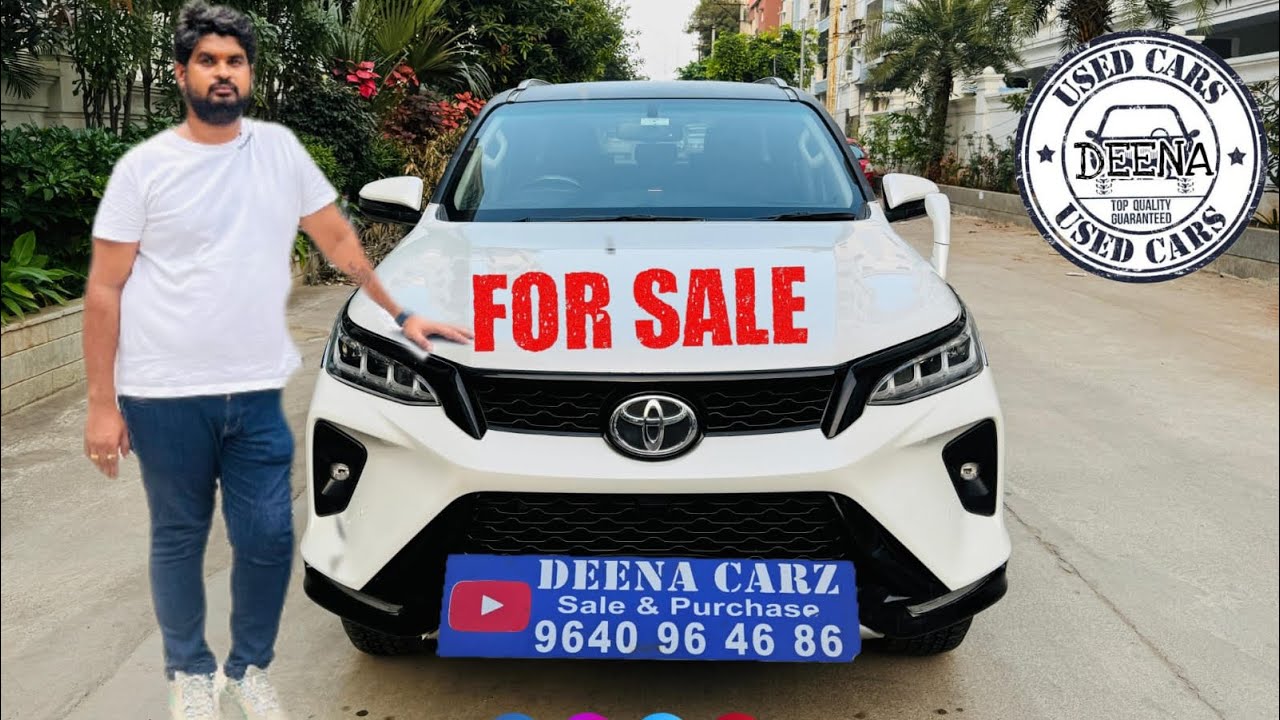 2023 Toyota Fortuner Legender For sale || Preowned cars sales in Telangana