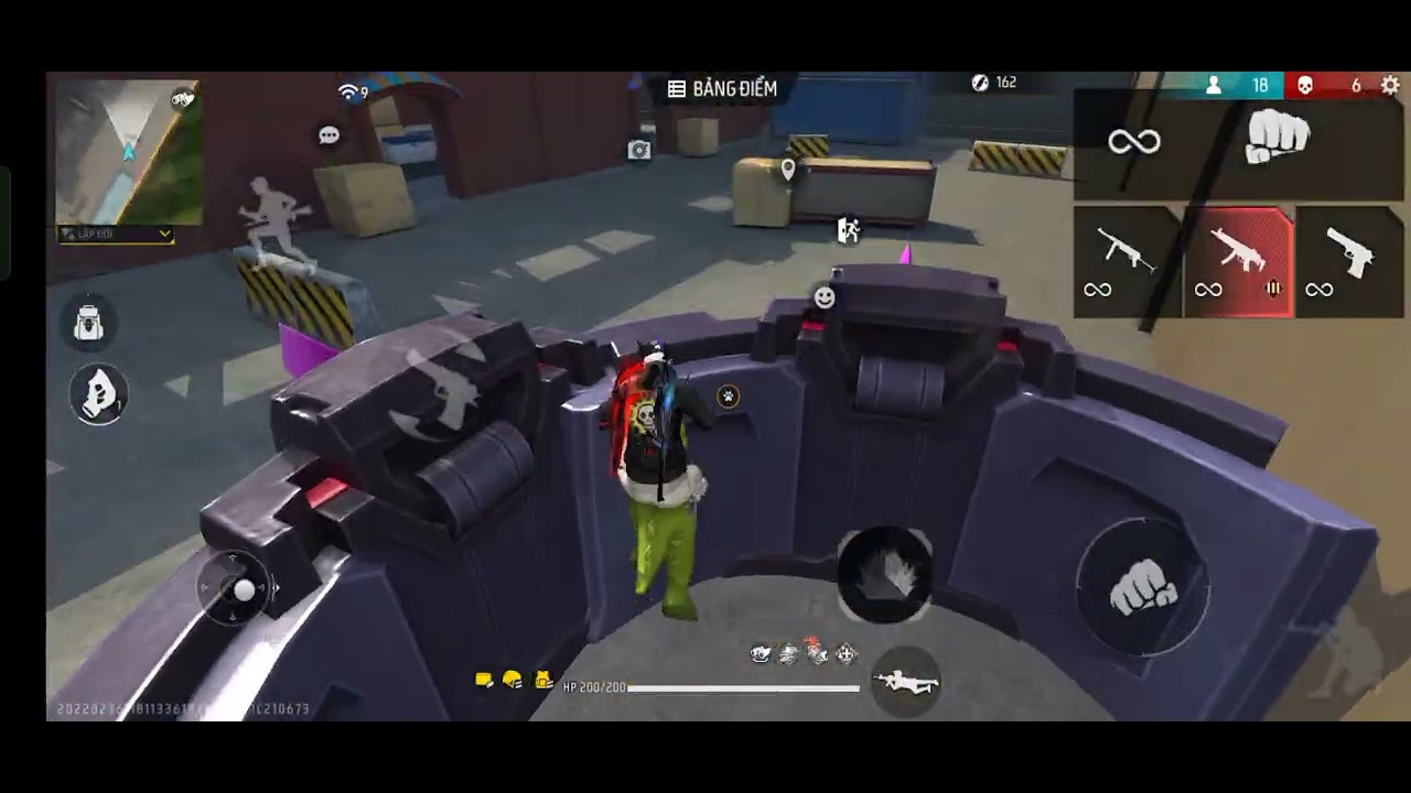 Chơi lại free fire sao vài năm ko chơi game và test kĩ năng hiện tại vs setting 4 ngón|MinkNob|