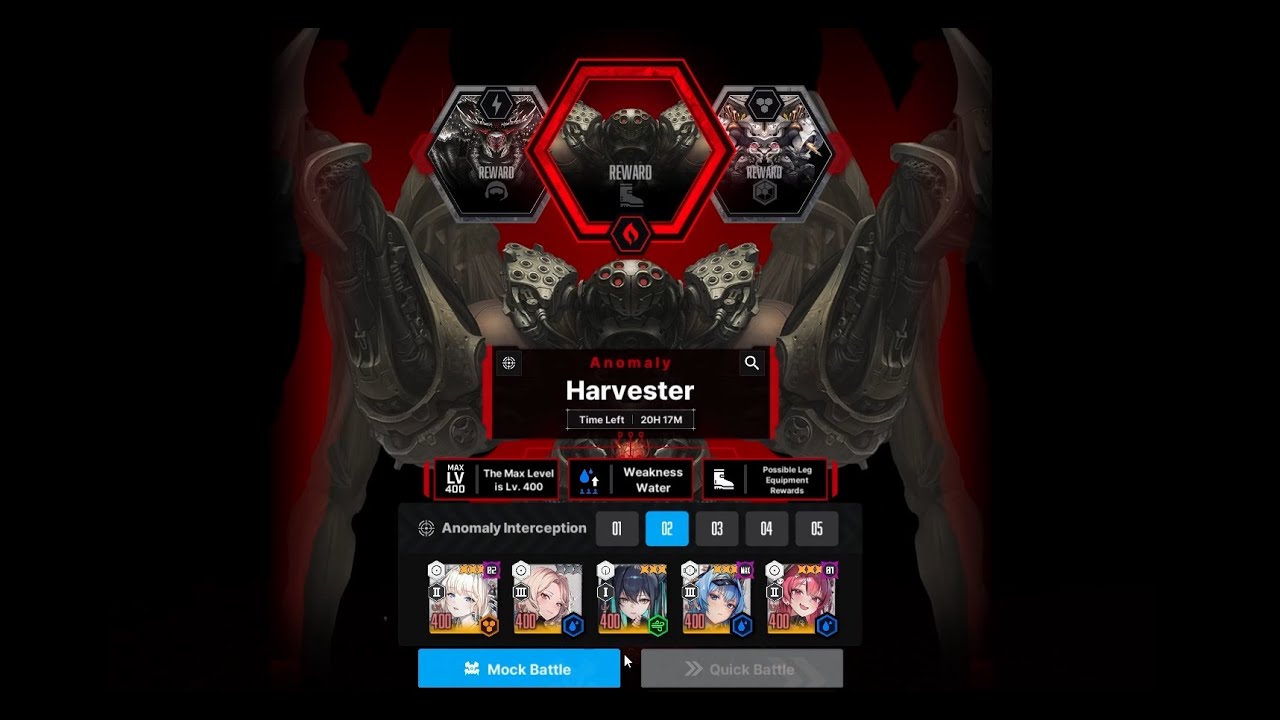 Anomaly Interception: Harvester Stage 9 clear F2P! | GODDESS OF VICTORY: NIKKE