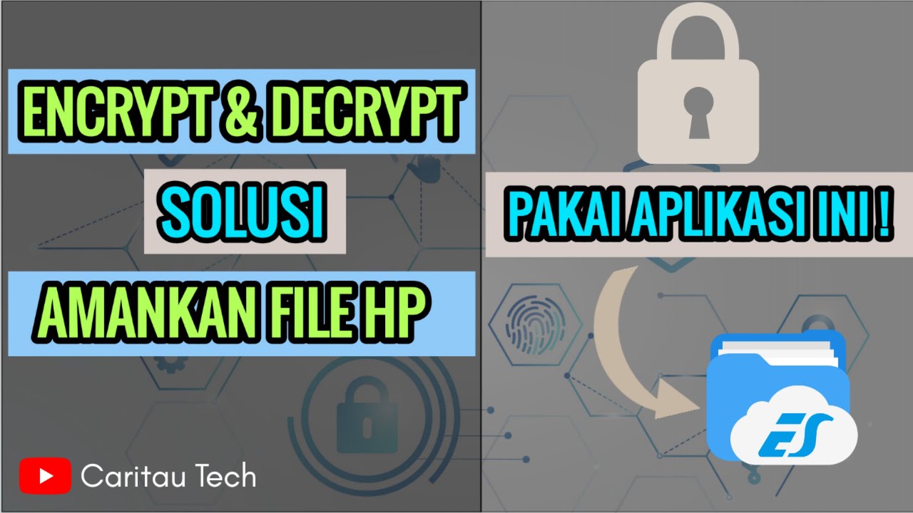 Tutorial mengamankan data di hp