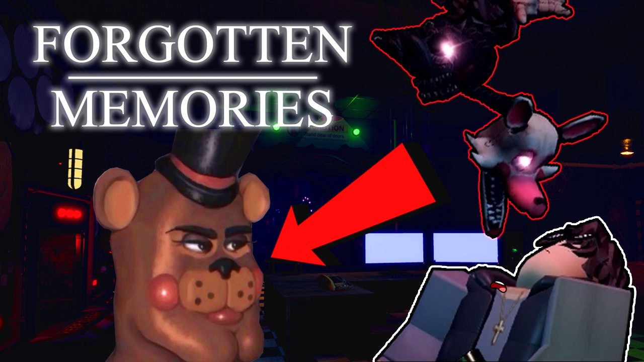 We got caught off guard by Mangle... | Roblox FNAF Forgotten Memories (Funny Moments)