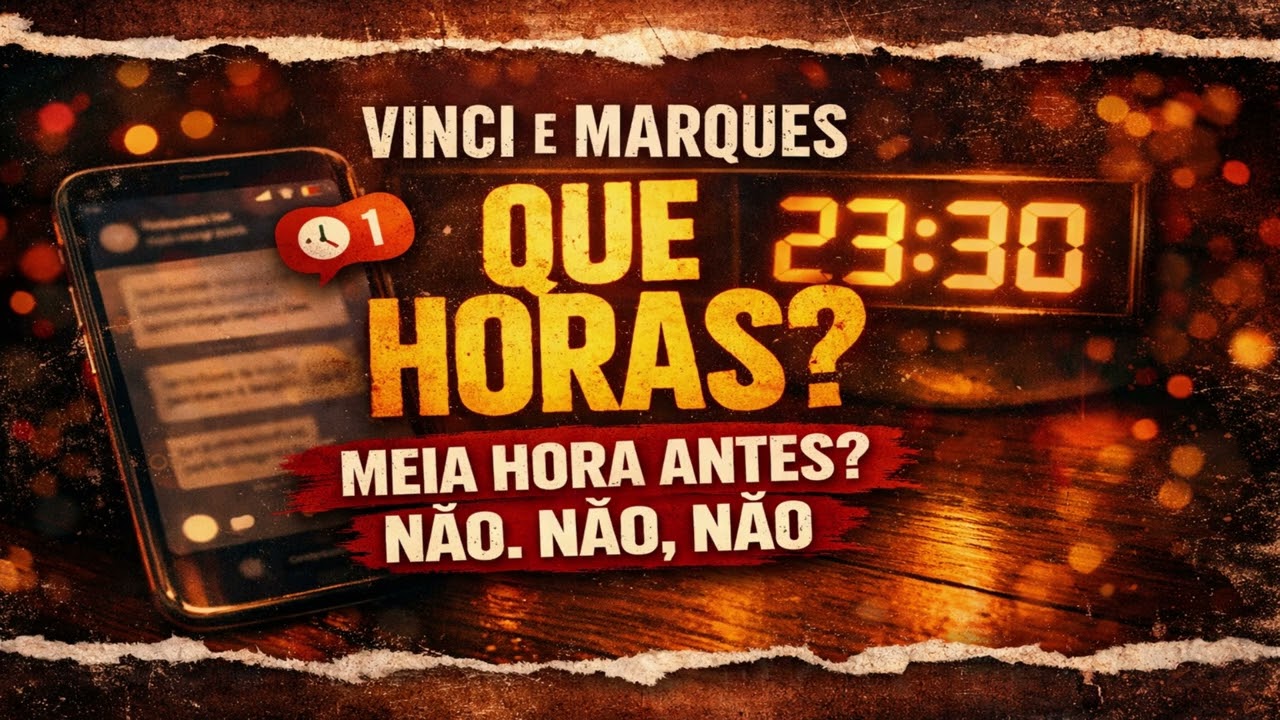 QUE HORAS? ⏰ (Piseiro do Ciúme) — VINCI E MARQUES | Lançamento