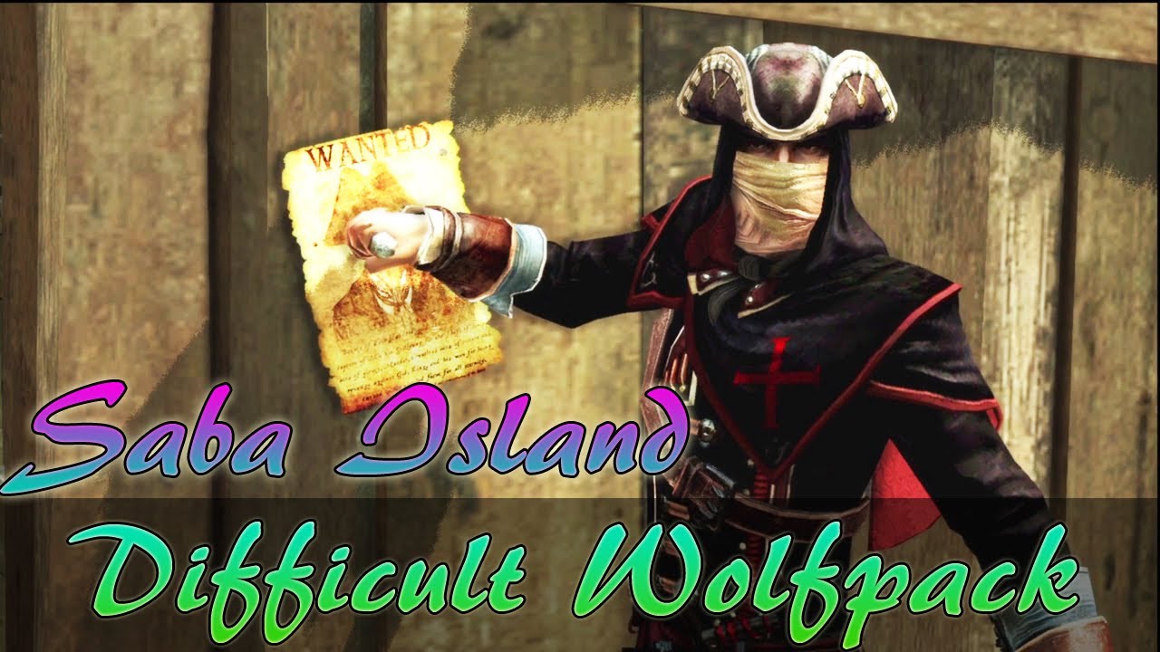 AC4 Multiplayer: Saba Island - Difficult Wolfpack Mode - Solo [HD]