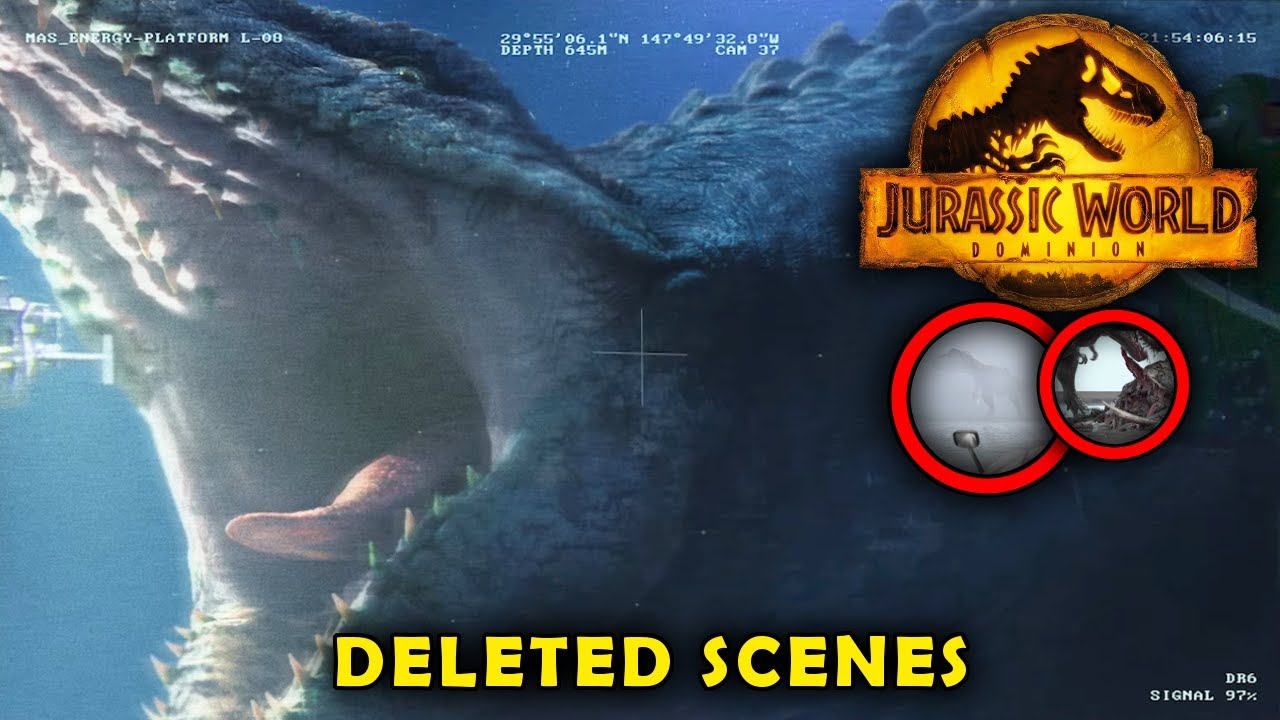 BRAND NEW DELETED SCENES FROM JURASSIC WORLD DOMINION'S VIRAL WEBSITE - DINOTRACKER