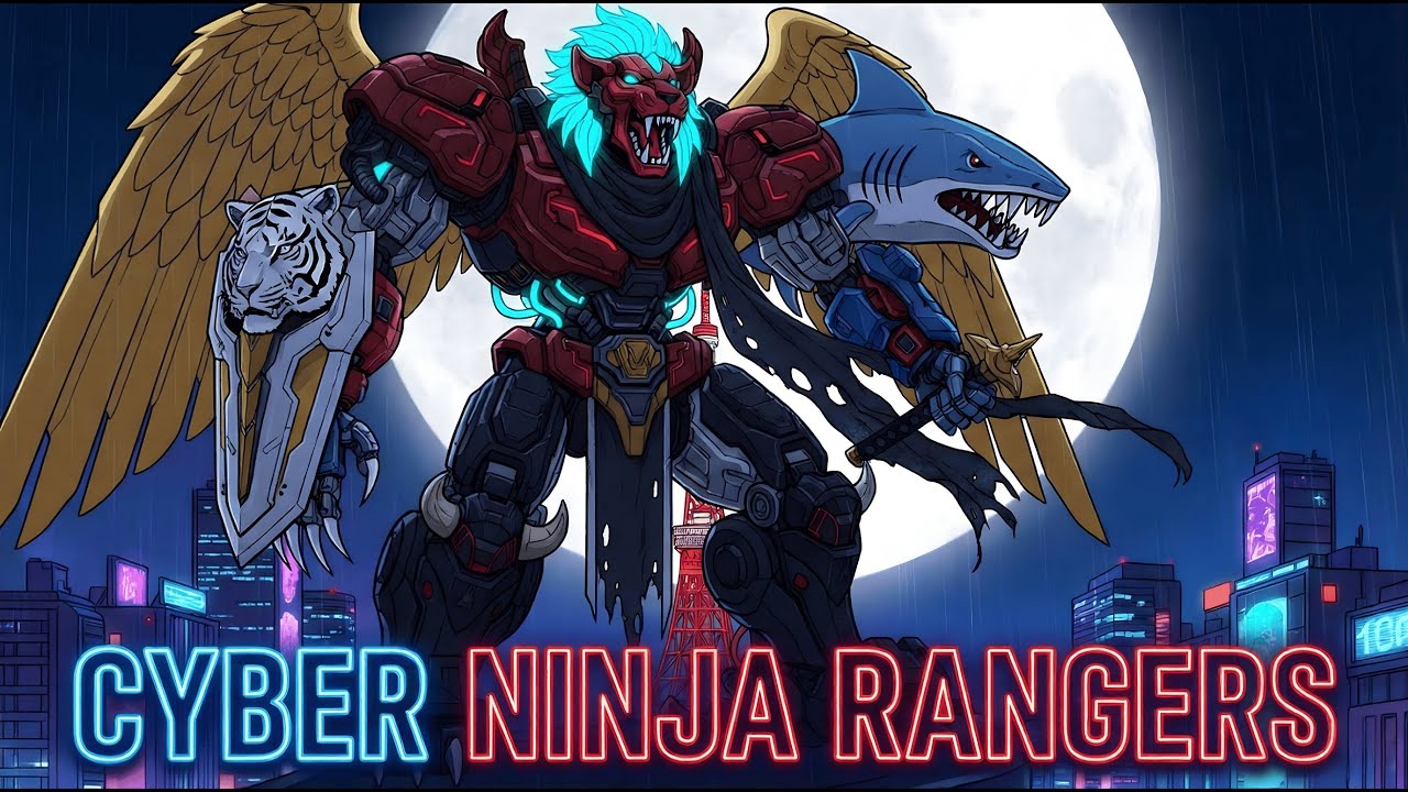 What if Power Rangers were CYBERPUNK NINJAS? (Shadow Scrolls)