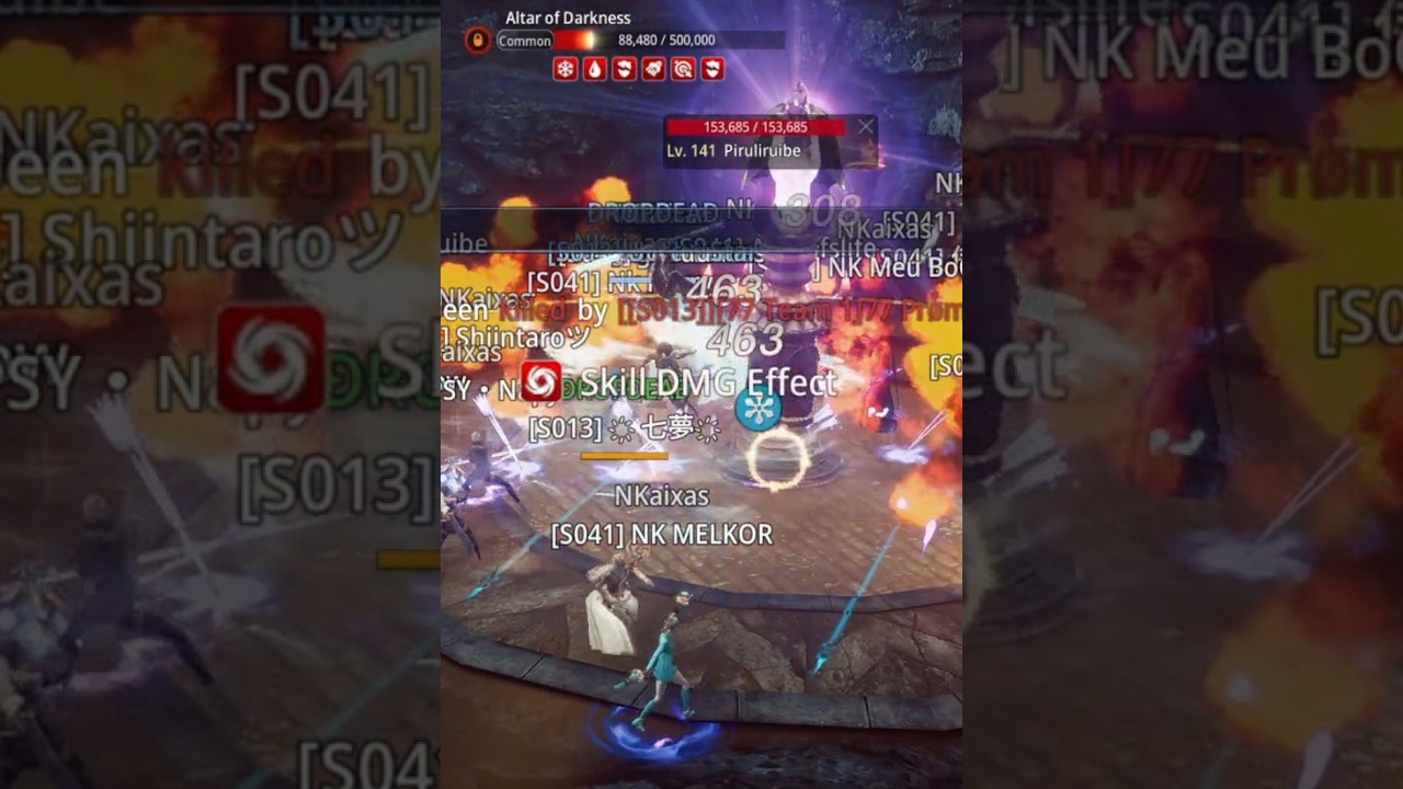 Altar break with Team NKaixas Server SA21