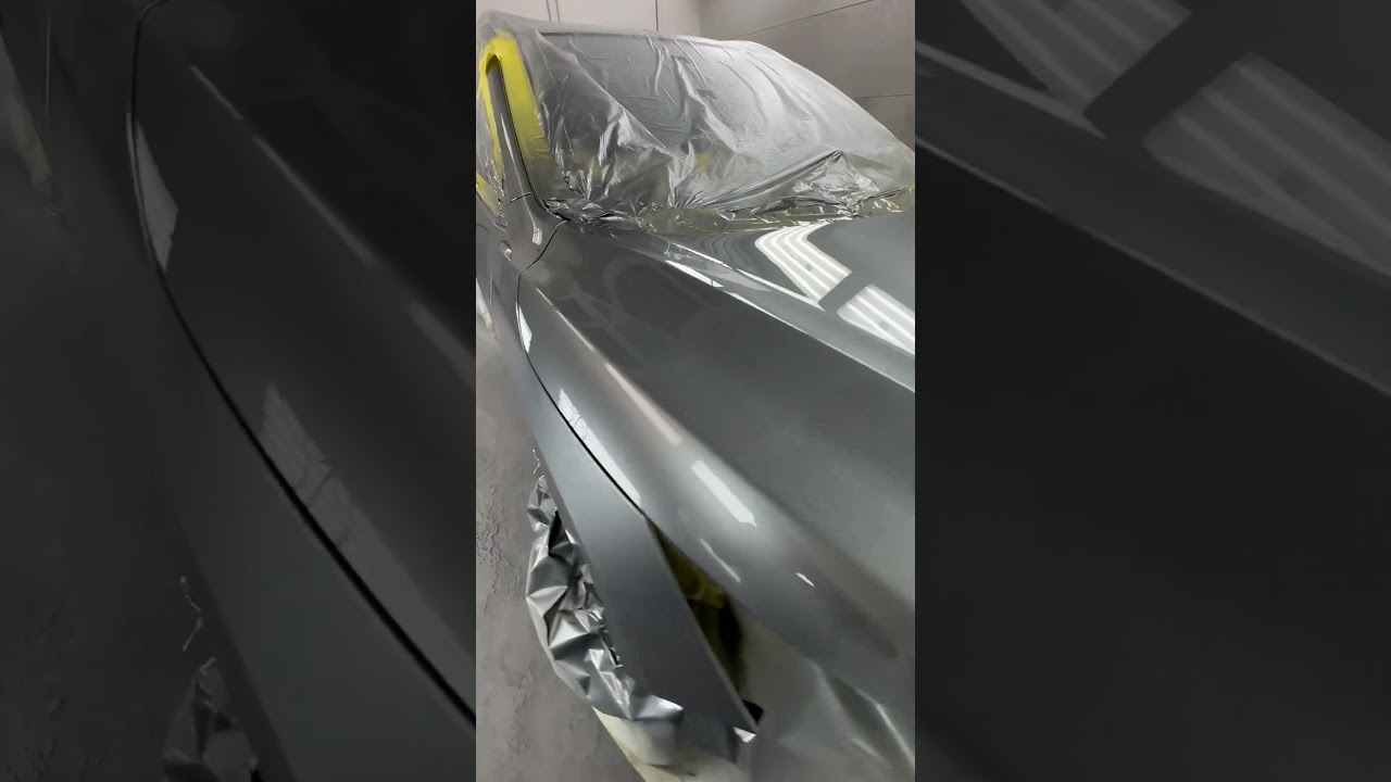 Paint refinish. KAD Gun metallic.