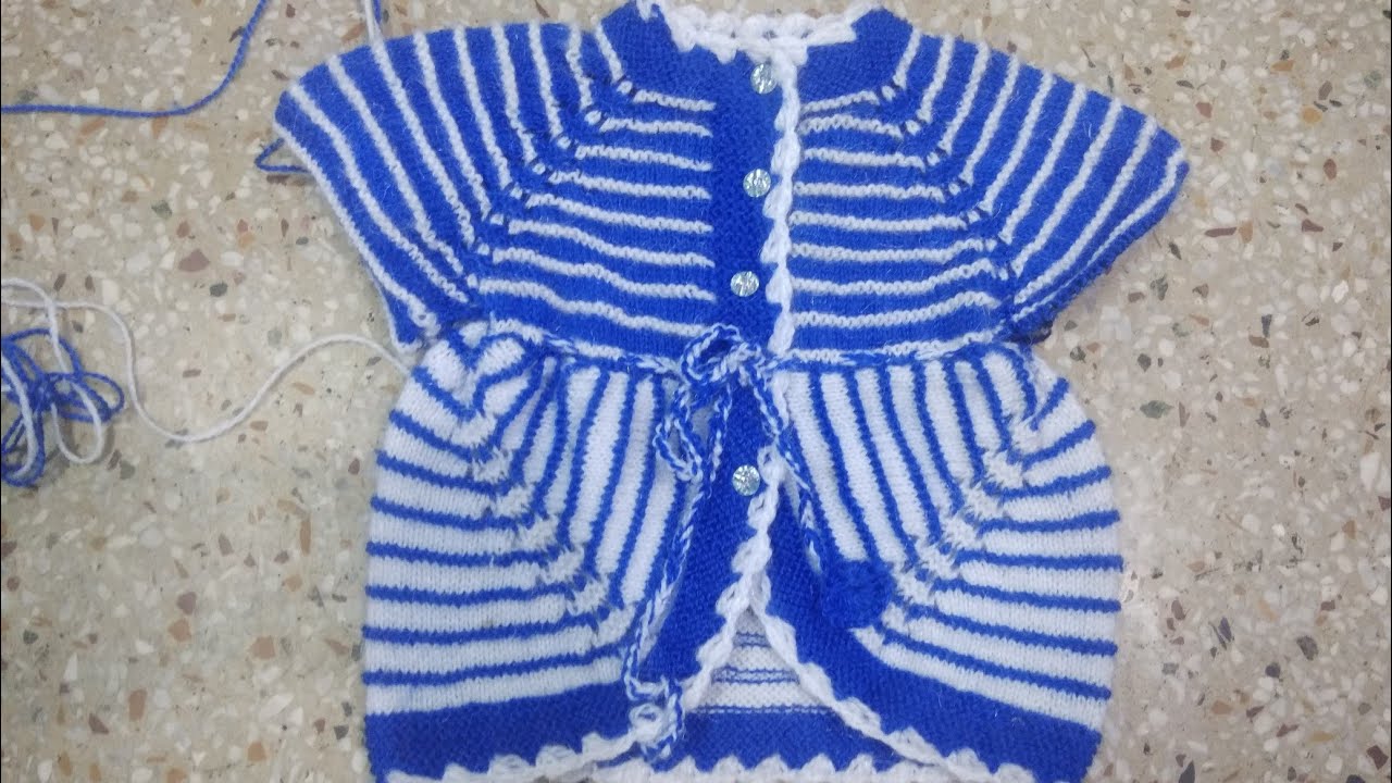 Front open double colour sweater design in Hindi# part 2
