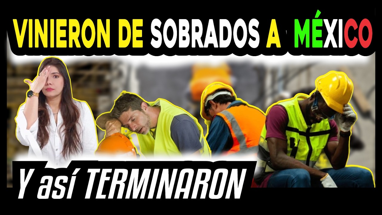 VINIERON A TRABAJAR PENSANDO EN IGUALAR A LOS MEXICANOS Y ASÍ TERMINARON