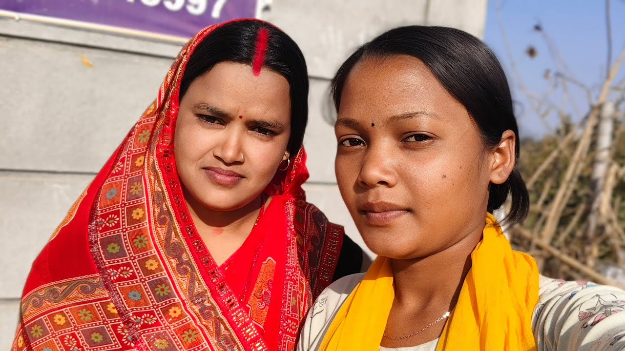 आज मौसी जाने लगी अपना ससुराल 😌😌