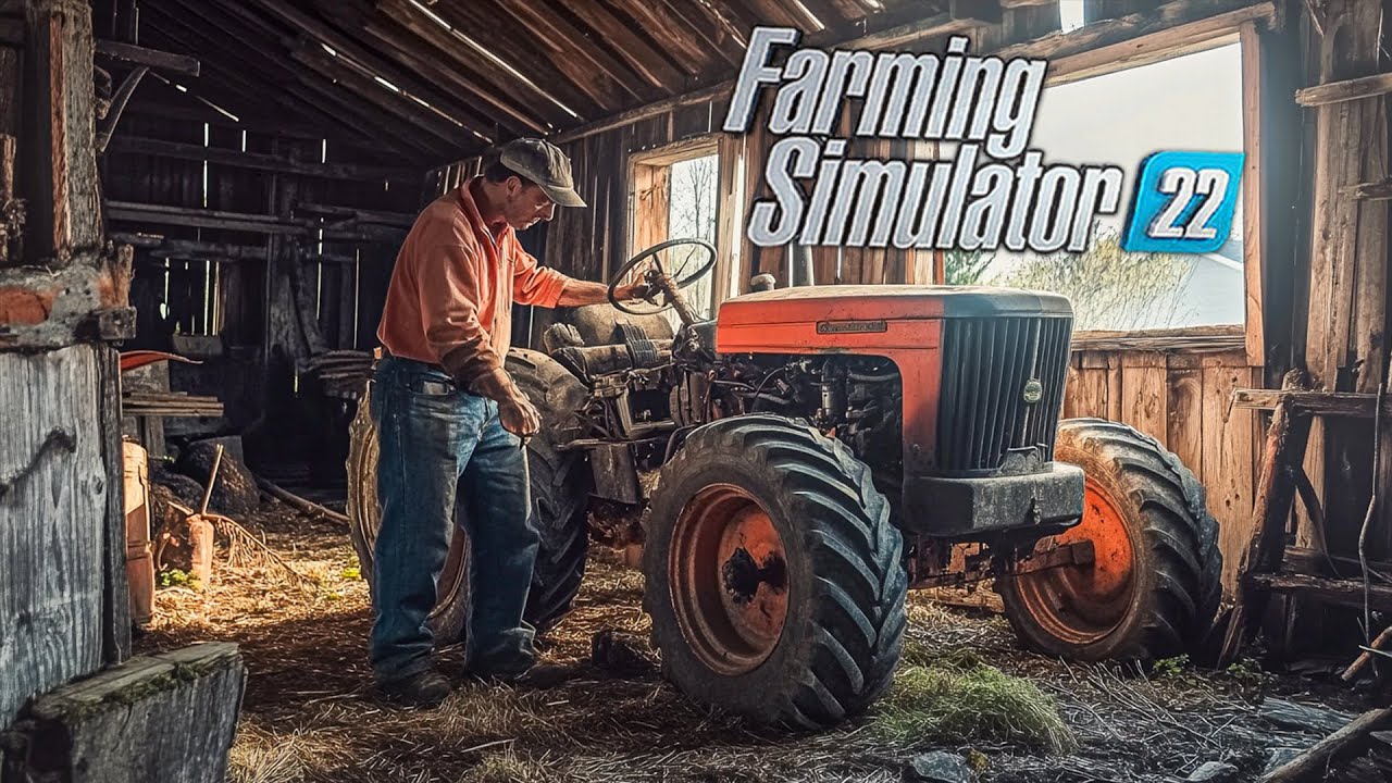 Поиск и ремонт старых тракторов в заброшенных сараях | Farming Simulator 22