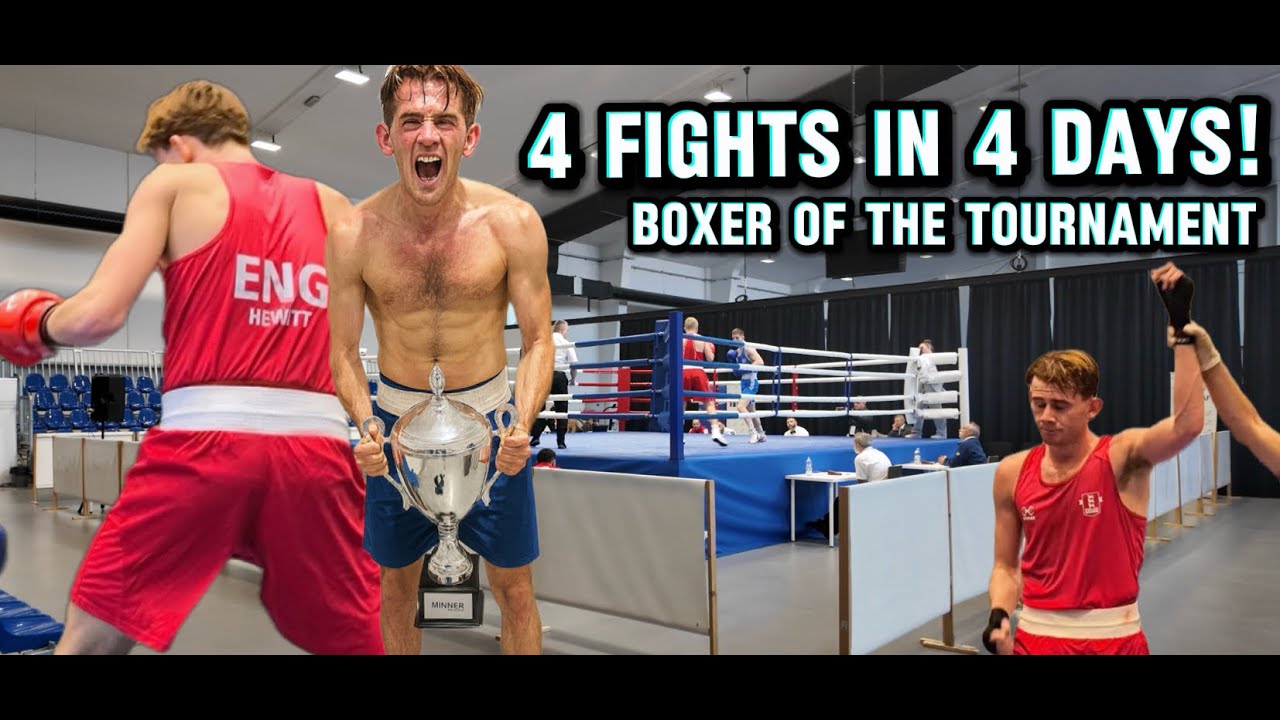 4 fights in 4 days & best boxer! Week in the life - International Boxing tournament - GB Boxer