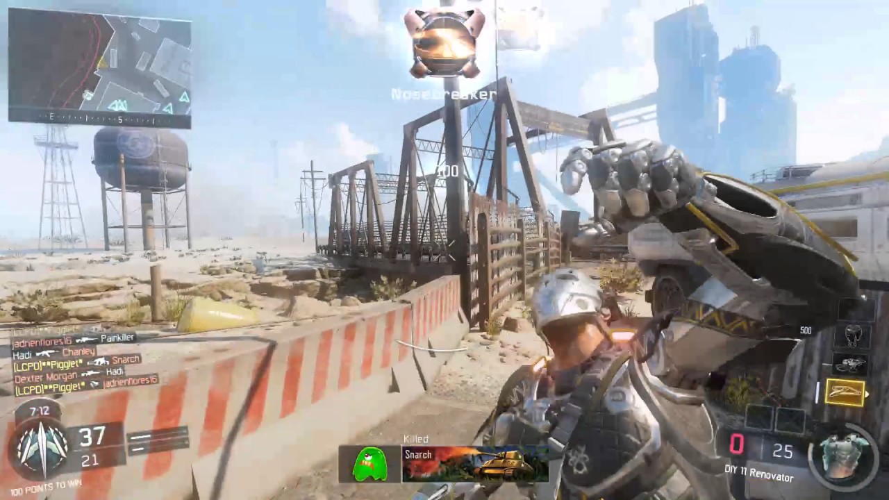 Nail Gun Nuke!!!! - Black ops 3 (Nuke 11)
