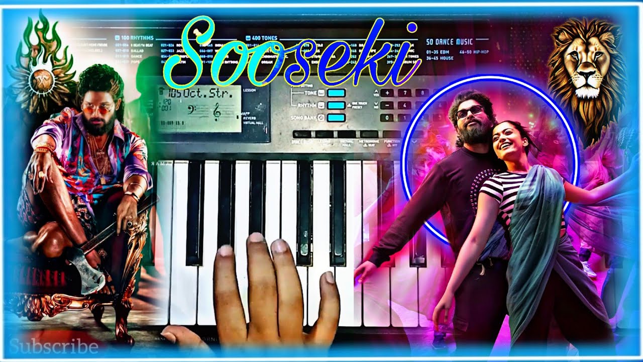 Sooseki song..| pushpa 2 songs | Allu Arjun| Rashmika mandhana| Sukumar | Piano song|