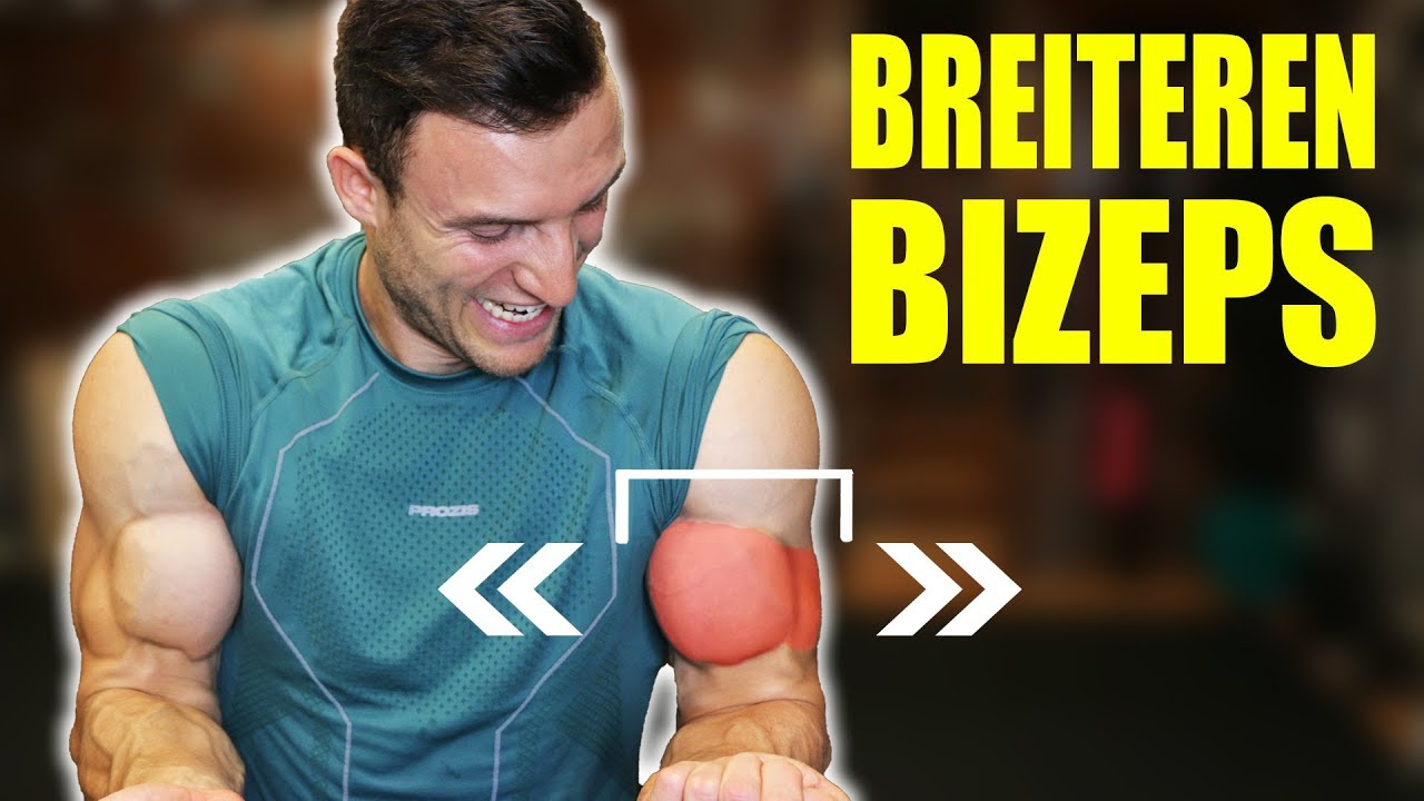 Schnell einen breiteren Bizeps bekommen | So schafft es jeder!