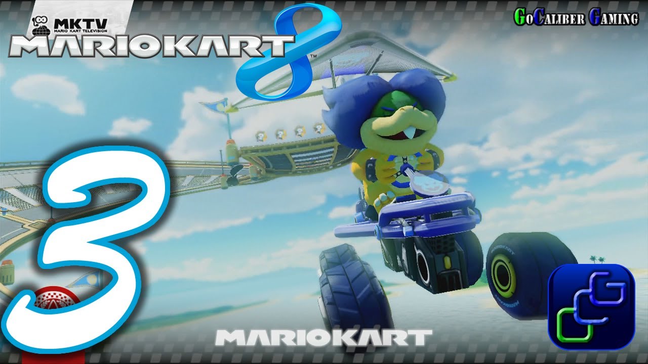 MARIO KART 8 Walkthrough - Part 3 - Single Player, Grand Prix, 50cc, Star Cup