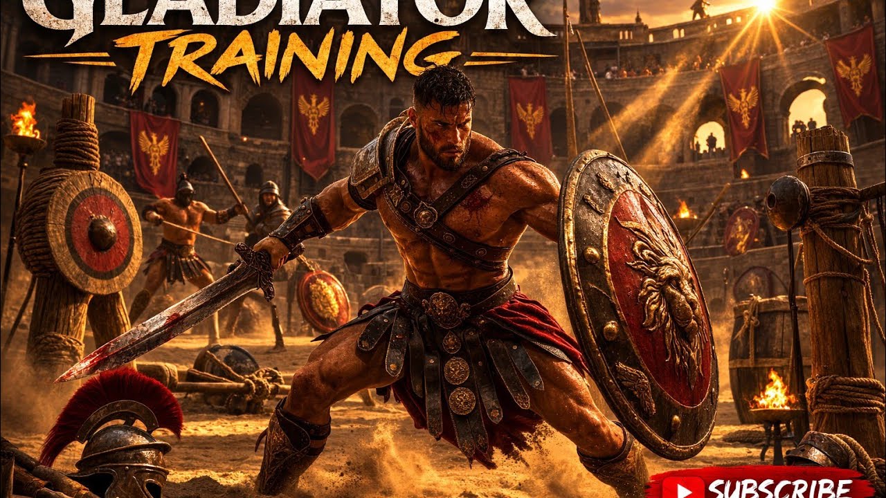 Roman Gladiator Training and Arena Battle | Ancient Rome 4K Cinematic Experience? 
