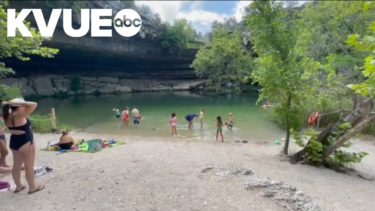 Swimmers are back at Hamilton Pool