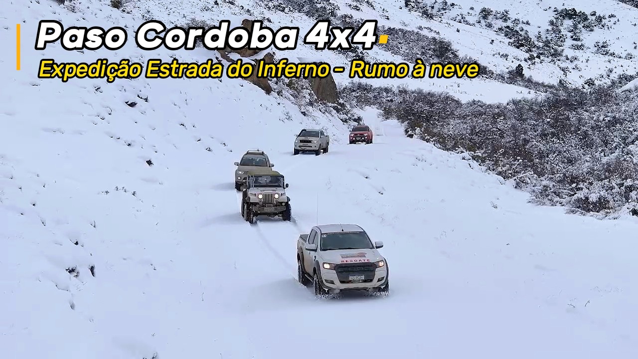 PASO CORDOBA | Despedida da neve com uma baita trilha 4x4 num dos lugar mais lindos da Argentina!